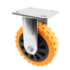 Heavy duty hummer caster wheel