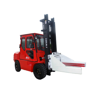 NIULI Cabin Forklift with Closed Cab Japanese Isuzu C240 Engine