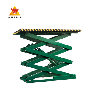 NIULI 220V 240V 380V Peru Customized Hydraulic Electric Motor Elevador De Carga Stationary Mini Scissor Lift Platform