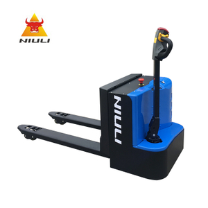 NIULI Walkie Pallet Truck Electric Stacker Forklift Hydraulic Pallet Motor