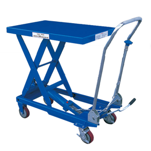 HANDLE FOLDED Hydraulic Scissor Table Truck