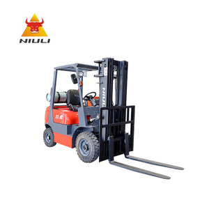 NIULI 2.5 Ton Cpapacity Gasoline LPG Forklift Truck with Nissan K25 Engine