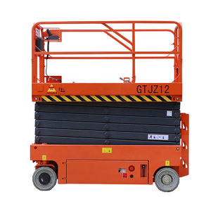 NIULI Electric Self Propelled Scissor Lift Table Small Hydraulic Scissor Lift For 4m-16m