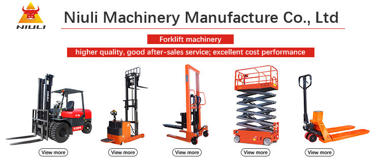 forklift container stacker