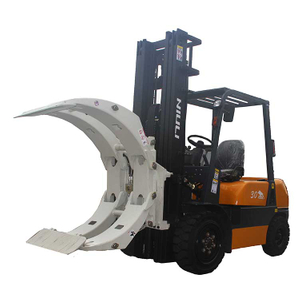 3000kgs Diesel Forklift With Paper Roll Clamp,ISUZU Engine