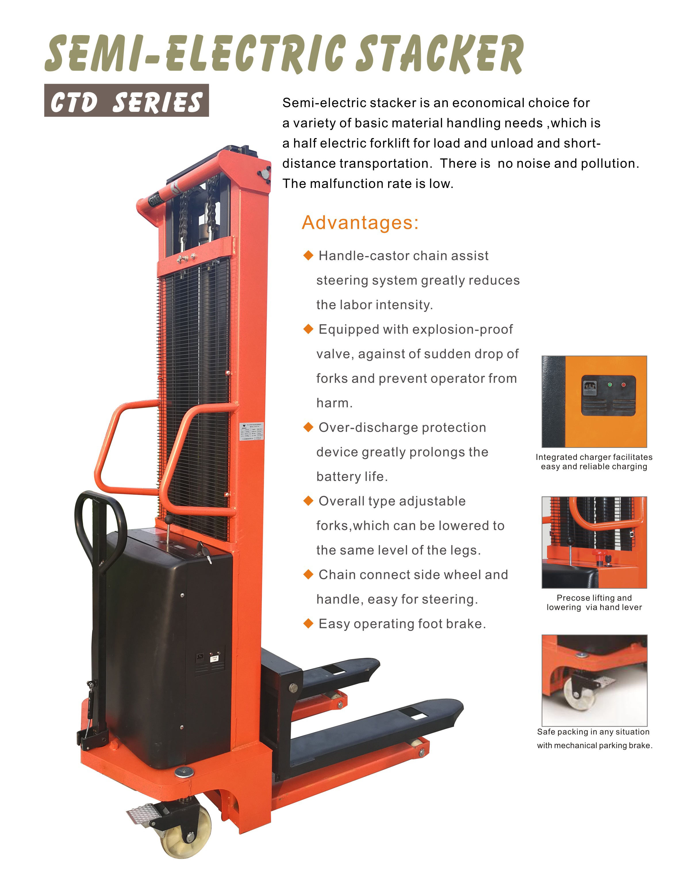 stacker forklift for sale