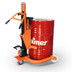 Manual Oil Drum Holder Trolley Hydraulic Drum Lifter